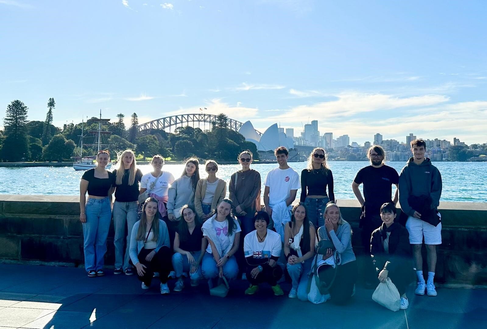 Work and Travel in Australien - Gruppe in Sydney